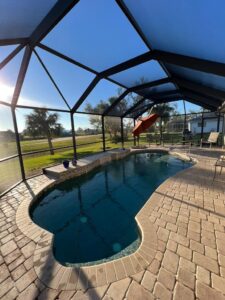 screened pool