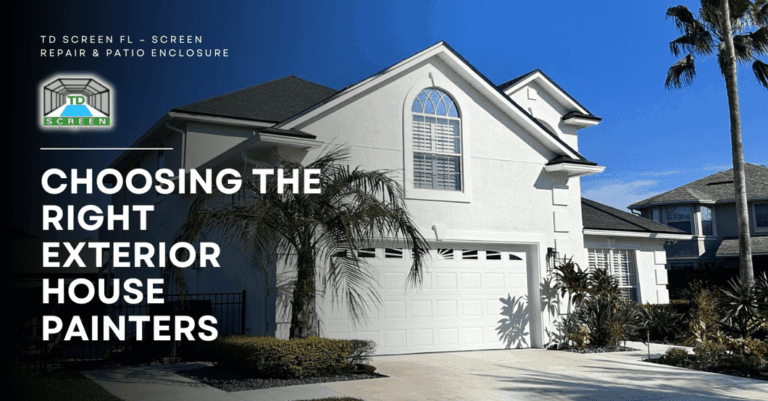 Choosing the Right Exterior House Painters