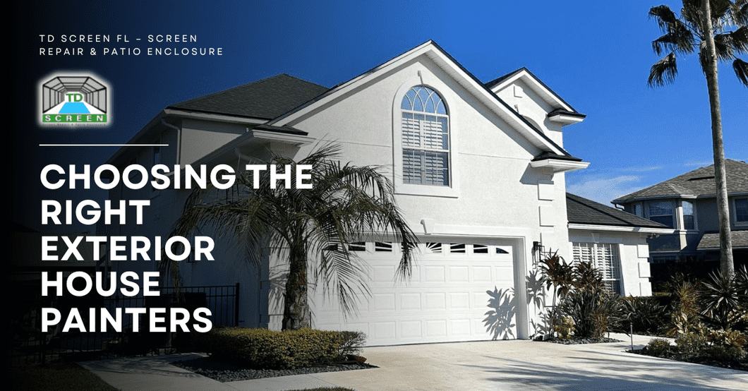 Choosing the Right Exterior House Painters