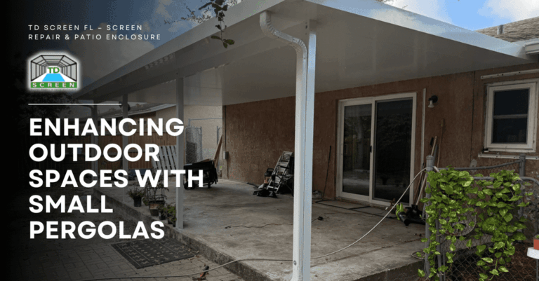 Enhancing Outdoor Spaces with Small Pergolas