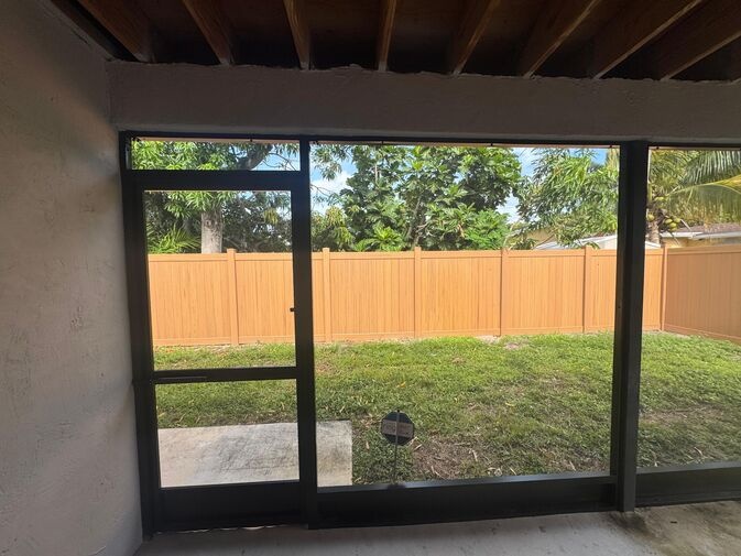 New Screen Door Installation