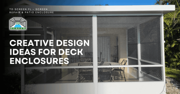 Blog 10 Creative Design Ideas for Deck Enclosures