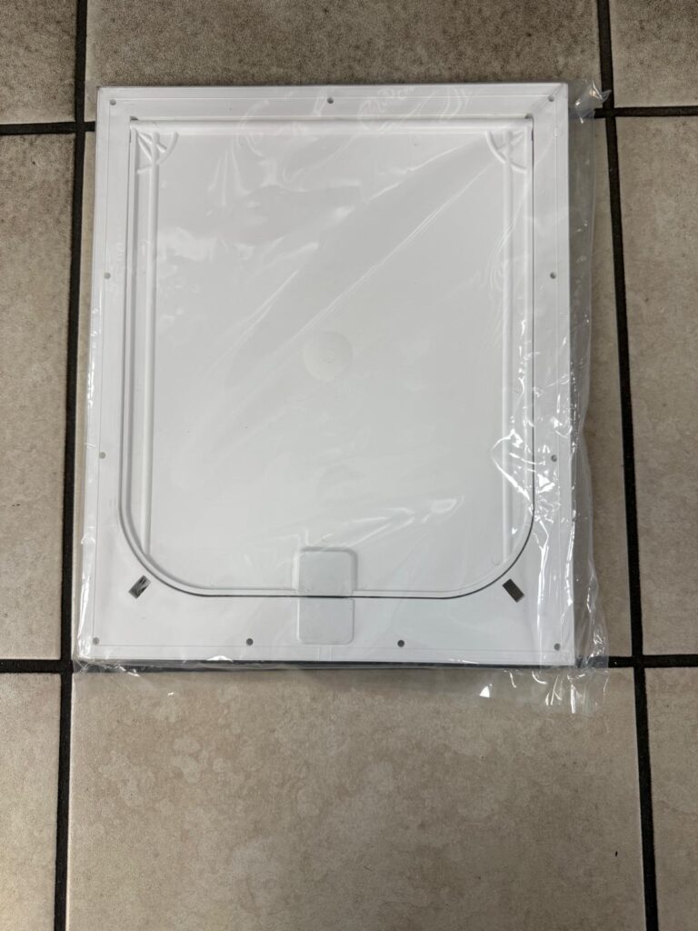 White Pet Door