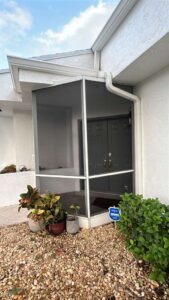 Screened Entry Enclosure Installation