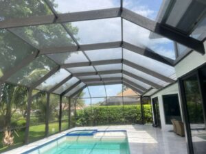 New Pool Screen Installation Service in Boca Raton