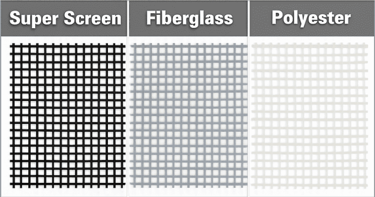 Blog 22 Super Screen vs Fiberglass vs Polyester
