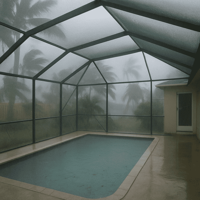 Why Pool Cages Matter in Fort Lauderdale’s Hurricane Season