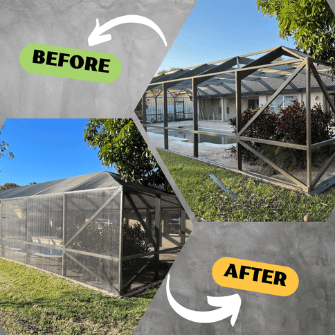 Lazy Lake Screen Enclosures in Lazy Lake, FL