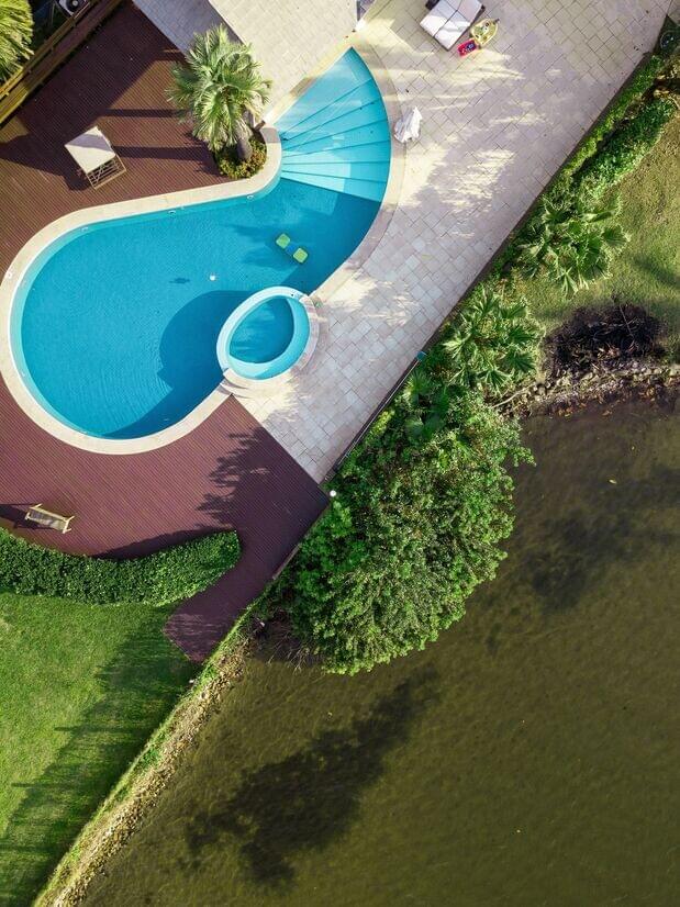 Rescreening a Pool Cage