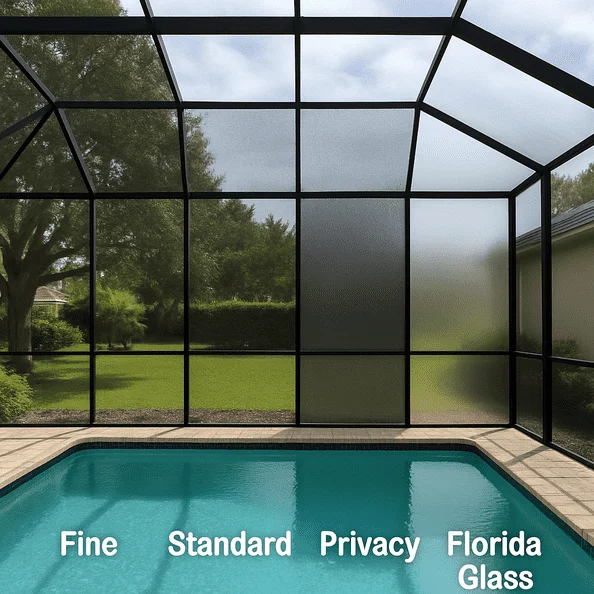 Super Screen vs Fiberglass vs Polyester: Best Pool Cage Screen Material for Florida Homes 2 Screen Materials