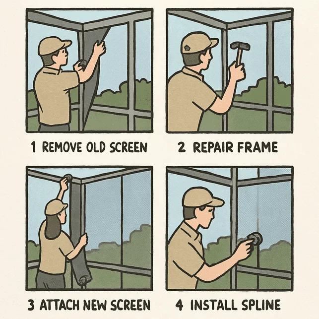 How Much Does It Cost to Rescreen a Lanai in South Florida? 1 Understanding Lanai Rescreening